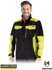 HARVERCOOL-J - Bluza męska ochronna suwak kołnierz stójka 4 kieszenie odblaski rękawy zakończone zapięciem na rzep regulowany dół bluzy na napy 65% po. Brązowe bluzy męskie Reis, m, bez wzorów, z bawełny, bez ramiączek, bez kaptura. Za 166.86 zł.