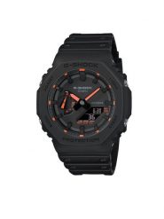 G-Shock Zegarek GA-2100-1A4ER Czarny. Czarne zegarki męskie G-Shock, bez wzorów. Za 389.99 zł.