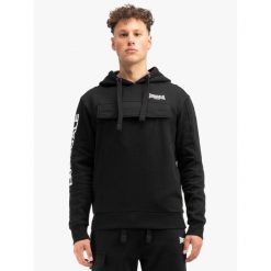 Bluza z kapturem o regularnym kroju Lonsdale Rushen. Białe bluzy męskie Lonsdale, bez wzorów, z kapturem, na jogę i pilates. W wyprzedaży za 242.10 zł.