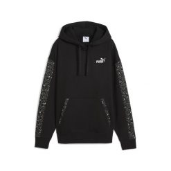 Damska bluza z kapturem Essentials ze zwierzęcym nadrukiem PUMA Black. Czarne bluzy damskie Puma, bez wzorów, eleganckie, bez ramiączek, z kapturem. Za 249.00 zł.