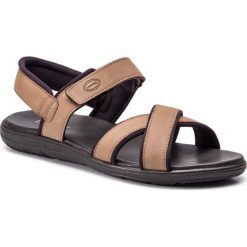 Sandały LASOCKI FOR MEN - MB-C503-508-01 Brown. Brązowe sandały męskie Lasocki For Men, bez wzorów, z materiału, bez zapięcia. Za 119.99 zł.