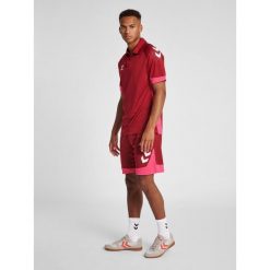 Polo Hummel Lead Functional. Czerwone koszulki sportowe męskie Hummel, m, bez wzorów, bez ramiączek. Za 184.50 zł.