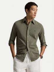 Polo Ralph Lauren Koszula 710654408504 Khaki Regular Fit. Brązowe koszule męskie Polo Ralph Lauren, m, bez wzorów, z bawełny, bez kołnierzyka, bez ramiączek. Za 639.99 zł.