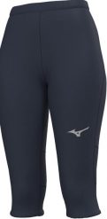 Damskie legginsy 3/4 Mizuno MZNRB. Niebieskie legginsy damskie Mizuno, bez wzorów, z materiału. Za 212.70 zł.
