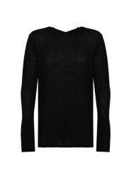 La Haine Inside Us Sweter | LM265 | Mężczyzna | Czarny. Czarne swetry męskie La Haine Inside Us, m, bez wzorów, z elastanu, bez kołnierzyka, bez ramiączek. W wyprzedaży za 399.00 zł.