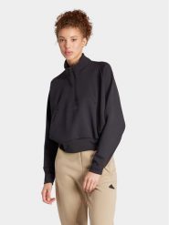 Adidas Bluza Z.N.E. IP1538 Czarny Loose Fit. Czarne bluzy damskie Adidas, xl, bez wzorów, z bawełny, bez ramiączek, bez kaptura. Za 169.99 zł.