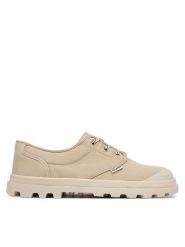 Palladium Trampki Dunelite Ox Cush 04661-298-M Beżowy. Brązowe trampki męskie Palladium, bez wzorów, z materiału, bez zapięcia. Za 389.99 zł.