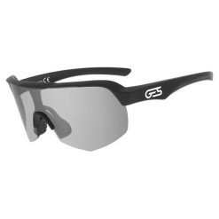 Okulary przeciwsłoneczne z soczewkami fotochromatycznymi Ges Alpha. Czarne okulary przeciwsłoneczne damskie GES. Za 297.00 zł.