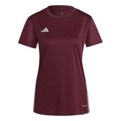 Koszulka damska adidas Tabela 23 Jersey. Białe bluzki damskie Adidas, m, bez wzorów, z jersey, sportowe, bez kołnierzyka, bez ramiączek. Za 65.00 zł.