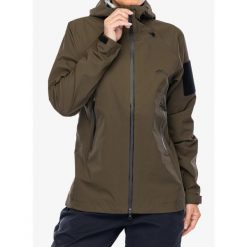 Kurtka przeciwdeszczowa damska Helikon-Tex Squall Hardshell. Zielone kurtki sportowe damskie HELIKON-TEX, bez wzorów, z hardshellu, bez ramiączek, bez kaptura, trekkingowe. Za 839.99 zł.