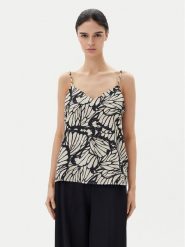JDY Top Troya 15347220 Beżowy Regular Fit. Brązowe topy damskie JDY, m, bez wzorów, z wiskozy, bez kołnierzyka, bez ramiączek. Za 69.99 zł.