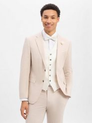JOOP! marynarka garniturowa z zawartością wełny - WeddingHerby Mężczyźni Slim Fit beżowy, 54. Brązowe garnitury męskie JOOP!, m, bez wzorów, z wełny, eleganckie, bez kołnierzyka, bez ramiączek. Za 1,699.95 zł.