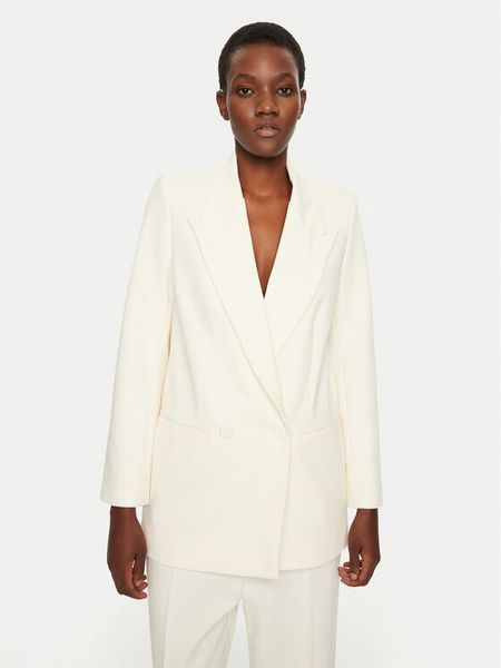 IVY OAK Marynarka Jil IO1100X9048 Écru Regular Fit. Marynarki i żakiety damskie IVY & OAK, bez wzorów, z syntetyku, bez kołnierzyka, bez ramiączek. Za 1,019.00 zł.