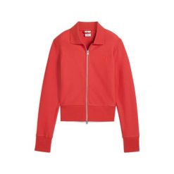 Puma Bluza Premium Ess Knitted 62978115. Czerwone bluzy damskie Puma, m, bez wzorów, bez ramiączek, bez kaptura. Za 226.99 zł.