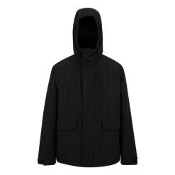 Męska Wodoodporna Kurtka Ocieplana Sterlings. Czarne kurtki męskie Regatta, m, bez wzorów, sportowe, bez kaptura. Za 232.99 zł.