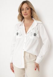 Beżowy Komplet Koszula na Guziki bez Rękawów i Szerokie Spodnie Telaritia. Brązowe koszule damskie Renee, xl, bez wzorów, eleganckie, bez kołnierzyka, bez ramiączek. W wyprzedaży za 79.99 zł.
