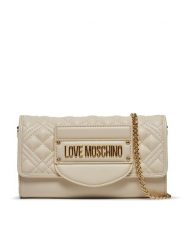 LOVE MOSCHINO Torebka JC4054PP1ILA0110 Écru. Torebki do ręki damskie Love Moschino, bez wzorów, ze skóry, bez dodatków. Za 679.99 zł.