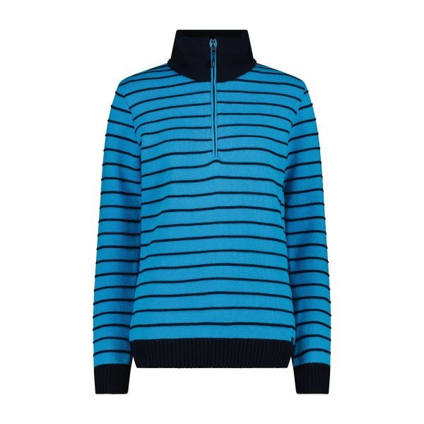 Sweter damski CMP. Fioletowe swetry nierozpinane damskie CMP, na zimę, s, bez wzorów, z poliamidu, eleganckie, bez kołnierzyka, bez ramiączek. Za 283.50 zł.