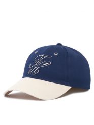 Tommy Hilfiger Czapka z daszkiem AW0AW18678 Granatowy. Niebieskie czapki damskie Tommy Hilfiger, bez wzorów, z bawełny. Za 229.99 zł.