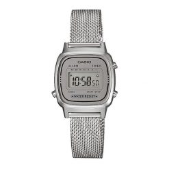Zegarek Casio. Szare zegarki damskie Casio, srebrne. Za 189.99 zł.