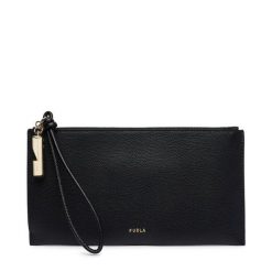Torebka Furla. Czarne torebki wizytowe damskie Furla, bez wzorów, bez dodatków. Za 519.99 zł.