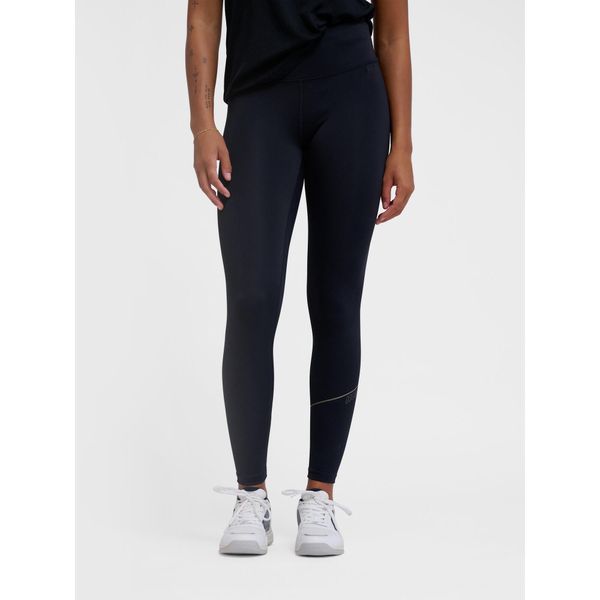 Damskie legginsy z kieszenią Hummel Court. Czarne legginsy damskie Hummel, bez wzorów. W wyprzedaży za 225.50 zł.