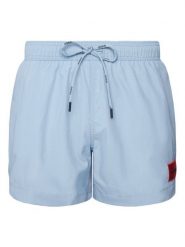 HUGO Szorty kąpielowe Dominica 50493450 Granatowy Regular Fit. Niebieskie kąpielówki męskie Hugo, m, bez wzorów, z syntetyku. Za 279.99 zł.