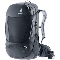 Plecak rowerowy sportowy Deuter Trans Alpine 30. Czarne plecaki męskie Deuter, bez wzorów, sportowe. Za 571.99 zł.