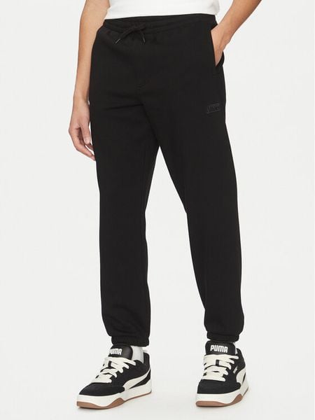 Vans Spodnie dresowe Core Basic VN000HQ2 Czarny Loose Fit. Czarne spodnie sportowe męskie Vans, m, bez wzorów, z dresówki. Za 169.99 zł.