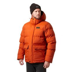 Kurtka puchowa Helly Hansen Nordic. Brązowe kurtki męskie Helly Hansen, m, bez wzorów, z puchu, bez kaptura. W wyprzedaży za 1,192.00 zł.