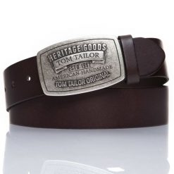 TOM TAILOR PASEK SKÓRZANY TG1050R01 691 40mm Gürtel Q.01. Brązowe paski męskie Tom Tailor, klasyczne. Za 109.99 zł.