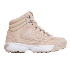 Buty Za Kostkę Damskie Shivoo Ice. Białe obuwie trekkingowe damskie Kappa, za kostkę, bez zapięcia. Za 282.99 zł.