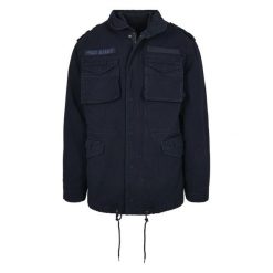 Męska Kurtka M65 Giant Padded Jacket. Zielone kurtki męskie BUILD YOUR BRAND, m, bez wzorów, z puchu, sportowe, bez kaptura. Za 810.99 zł.