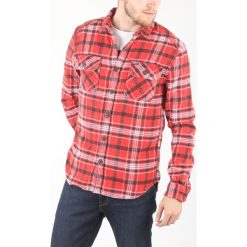 SuperDry Koszula Czerwony. Czerwone koszule męskie Superdry, xxl, bez wzorów, z bawełny, bez kołnierzyka, bez ramiączek. Za 395.95 zł.