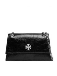Tory Burch Torebka Kira 176642 Czarny. Czarne torebki do ręki damskie Tory Burch, bez wzorów, ze skóry, bez dodatków. Za 1,889.00 zł.