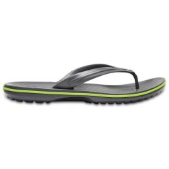 Klapki Crocs Crocband Flip. Szare buty sportowe męskie Crocs, bez wzorów, bez zapięcia. Za 139.00 zł.