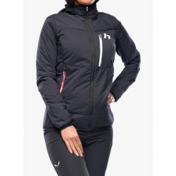 Kurtka skiturowa damska Hannah Nava Hoody. Szare kurtki sportowe damskie Hannah, na zimę, bez wzorów, bez ramiączek, bez kaptura, narciarskie. Za 518.99 zł.
