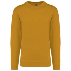 Bluza z okrągłym dekoltem Kariban. Żółte bluzy damskie KARIBAN, xs, bez wzorów, z bawełny, bez ramiączek, bez kaptura. Za 128.50 zł.