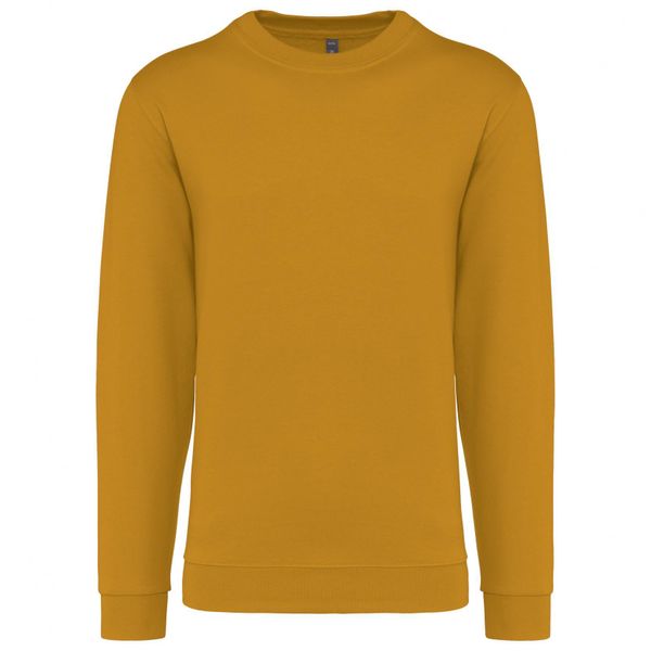 Bluza z okrągłym dekoltem Kariban. Żółte bluzy damskie KARIBAN, xs, bez wzorów, z bawełny, bez ramiączek, bez kaptura. Za 127.00 zł.