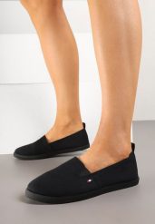 Czarne Tenisówki Vices Basic z Materiałowymi Gumkami Aretela. Czarne trampki i tenisówki damskie Renee, bez wzorów, z jeansu, bez zapięcia. Za 54.99 zł.