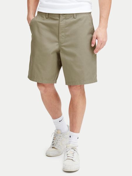 Solid Szorty materiałowe Alann 21108215 Zielony Relaxed Fit. Zielone szorty męskie Solid, bez wzorów, z materiału. Za 119.99 zł.
