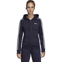 DAMSKA BLUZA ADIDAS 3-STRIPES FULL ZIP Z KAPTUREM (XS). Bluzy damskie Adidas, xs, bez wzorów, z bawełny, bez ramiączek, z kapturem. W wyprzedaży za 219.99 zł.