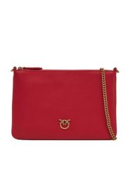 PINKO Torebka 100455 A0F1 R30Q Czerwony. Czerwone torebki do ręki damskie Pinko, bez wzorów, ze skóry, bez dodatków. Za 419.99 zł.