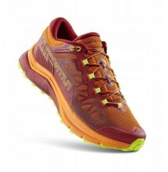 Buty trailowe La Sportiva Karacal - sangria/hawaiian sun. Buty sportowe męskie La Sportiva, bez wzorów, bez zapięcia. Za 770.41 zł.