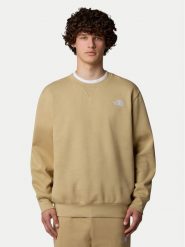 The North Face Bluza Essential NF0A89ET Beżowy Relaxed Fit. Brązowe bluzy męskie The North Face, m, bez wzorów, z syntetyku, bez ramiączek, bez kaptura. Za 189.99 zł.