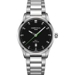 PROMOCJA ZEGAREK CERTINA DS 2 Gent Precidrive C024.410.11.051.20. Czarne zegarki męskie CERTINA, z aplikacjami, z koronki, ceramiczne. W wyprzedaży za 1,443.20 zł.