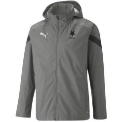 Męska kurtka Slavia Puma Teamfinal All Weather Jacket Grey. Czarne kurtki męskie ZFOAM, m, bez wzorów, sportowe, z kapturem. Za 381.99 zł.