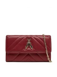 Patrizia Pepe Torebka CB9798/L004-R845 Bordowy. Czerwone torebki do ręki damskie Patrizia Pepe, bez wzorów, ze skóry, bez dodatków. Za 759.99 zł.