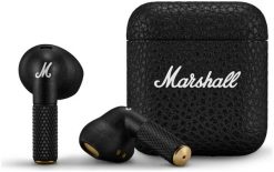 Marshall Minor IV TWS czarny. Czarne słuchawki bezprzewodowe Marshall Headphones. Za 429.00 zł.
