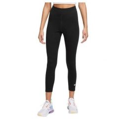 Legginsy Getry Spodnie Nike Bawełniane Z Logo Wysoki Stan. Czarne legginsy damskie Nike, bez wzorów, z bawełny. Za 179.00 zł.